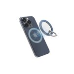 Iring support magn�tique pour t�l�phone - magsafe - iphone - bleu acier - neuf