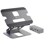 J5create jts427 - n support pour ordinateur multi - angle avec dock et double 4k - neuf
