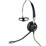 Jabra biz 2400 ii qd mono nc 3 - in - 1 wideband casque avec fil minerve, crochets auriculaires, arceau ...