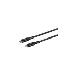 Jaym - cable premium 1, 50 m - usb - c vers lightning (certifi mfi) compatible iphone, ipad, airpods ...