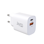 Jaym chargeur secteur rapide double usb 48w : usb - a 18w + usb - c 30 - garantie  vie pour ipad pro, ...
