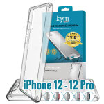 Jaym - coque ultra renforce premium pour apple iphone 12 - apple iphone 12 pro - certifie 3 mtres ...