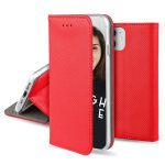 Jaym - etui folio rouge pour samsung galaxy s22 plus ? fermeture magnetique ? fonction cin�ma stand ? ...