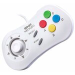 Just for games neo - geo mini blanc manette de jeu - neuf