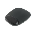 Kensington tapis de souris en gel, repose - poignets intgr, noir - neuf