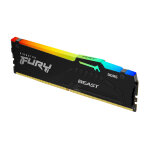 Kingston fury? beast rgb ddr5 - 16 go (1 x 16 go) - 6000 mt / s c40 - intel xmp 3. 0 - noir - neuf