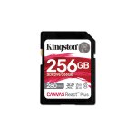 Kingston technology 256gb canvas react plus sdxc uhs - ii 280r / 150w u3 v60 for full hd / 4k - neuf