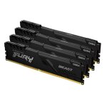 Kingston technology fury 32go 3200mt / s ddr4 cl16 dimm (kit de 4) beast black - neuf