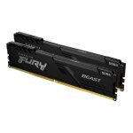 Kingston technology fury 64go 3600mt / s ddr4 cl18 dimm (kit de 2) beast black - neuf