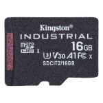 Kingston technology industrial 16 go microsdhc uhs - i classe 10 - neuf