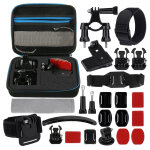 Kit d'accessoires gopro 24 en 1 camra sport fixation vlo moto poignet yonis - neuf