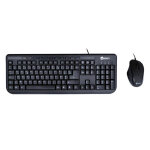 Kit heden clavier souris filaire souris optique 1200 dpi clavier multimedia noir - neuf Kit heden clavier souris filaire souris optique 1200 dpi clavier multimedia noir - neuf