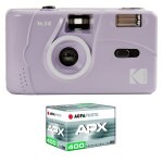 Kodak - appareil photo rechargeable kodak m38 - 35mm, objectif haute qualit�, flash int�gr�, pile aa ...