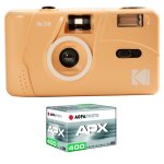Kodak - appareil photo rechargeable kodak m38 - 35mm, objectif haute qualit�, flash int�gr�, pile aa ...