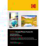 Kodak - cadre transparent, format a6 (10x15cm) avec 5 feuilles de papiers photos et une feuille magntique, ...