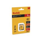 Kodak carte mmoire micro sdhc 8 go avec adaptateur - solution de stockage haute vitesse - neuf