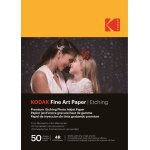 Kodak fine art paper / etching - pack de 50 feuilles de papier photo haut de gamme textur - format 10 ...