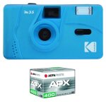 Kodak m35 - appareil photo rechargeable 35mm, objectif grand angle fixe, viseur optique , flash intgr, ...