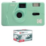 Kodak m35 - appareil photo rechargeable 35mm, objectif grand angle fixe, viseur optique , flash intgr, ...