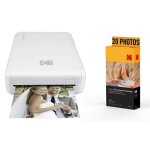 Kodak pack imprimante photo printer pm220 et cartouche msc20 - photos 5. 4 * 8. 6 cm, wifi, compatible ...