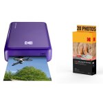 Kodak pack imprimante photo printer pm220 et cartouche msc20 - photos 5. 4 * 8. 6 cm, wifi, compatible ...