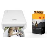 Kodak pack imprimante photo printer pm220 et cartouche msc50 - photos 5. 4 * 8. 6 cm, wifi, compatible ...