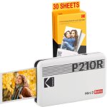 Kodak pack mini imprimante p210 retro 2 + cartouche et papier pour 30 photos - imprimante connect�e bluetooth ...