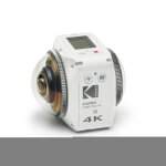 Kodak pixpro 4kvr360 action cam blanc - pack aventure - caméra numérique 360° - double objectif - vidéo ... Kodak pixpro 4kvr360 action cam blanc - pack aventure - caméra numérique 360° - double objectif - vidéo ...