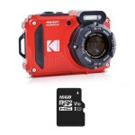 Kodak pixpro pack wpz2 + 1 carte sd kodak - compact 16m pixels, tanche  15m, anti - choc, video 720p, ...
