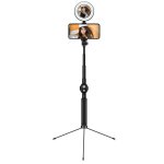 Koolstar kitselfiepod kit selfie 2en1 : perche � seflie & tr�pied compatible tout smartphone - anneau ...