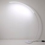 Lampadaire arc blanc - neuf