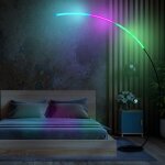 Lampadaire arc rgb - neuf