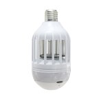 Lampe camra espion hd 360 anti moustique surveillance ip wifi android ios dvr yonis - neuf