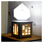 Lampe en lvitation avec enceinte intgre soundkub - neuf