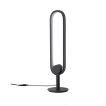 Lampe de table scoop aluminium - neuf