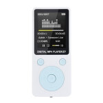 Lecteur mp4 mp3 cran 1. 8 pouce baladeur enregistreur fm radio micro sd blanc yonis - neuf