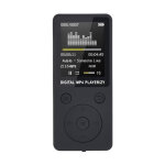 Lecteur mp4 mp3 cran 1. 8 pouce baladeur enregistreur fm radio micro sd noir yonis - neuf