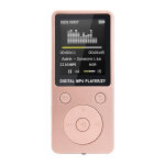 Lecteur mp4 mp3 cran 1. 8 pouce baladeur enregistreur fm radio micro sd rose yonis - neuf