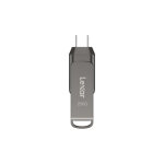 Lexar jumpdrive ljdd400256g - bnqng lecteur usb flash 256 go usb type - c 3. 2 gen 1 (3. 1 gen 1) gris ...