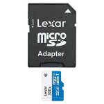 Lexar lsdmi32gbb1eu300a carte mmoire micro sdhc uhs - i 300 x 45 mo - s avec adaptateur sd 32 go - neuf ...