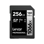 Lexar professional 1066x 256 go sdxc uhs - i classe 10 - neuf
