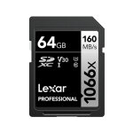 Lexar professional 1066x 64 go sdxc uhs - i classe 10 - neuf