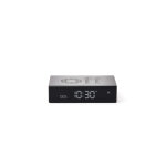 Lexon - rveil lcd rversible - flip premium (argent) - neuf