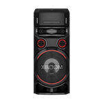 Lg xboom on7 - enceinte bluetooth 1000 watts - lecteur cd - boomer 8'' - lumieres multicolores - fonctions ...