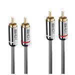 Lindy 35349 câble audio 10 m 2 x rca anthracite - neuf Lindy 35349 câble audio 10 m 2 x rca anthracite - neuf