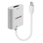 Lindy 41069 cble vido et adaptateur mini displayport hdmi type a (standard) blanc - neuf