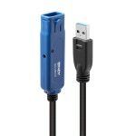 Lindy 43362 câble usb usb 3. 2 gen 1 (3. 1 gen 1) 30 m usb a noir, bleu - neuf Lindy 43362 câble usb usb 3. 2 gen 1 (3. 1 gen 1) 30 m usb a noir, bleu - neuf