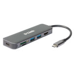 D - link hub usb - c 6 - en - 1 avec hdmi / lecteur de carte / alimentation dub - 2327 - neuf