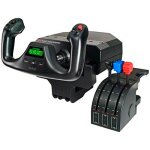Logitech g flight yoke system noir usb 2. 0 simulation de vol analogique / numérique pc - neuf Logitech g flight yoke system noir usb 2. 0 simulation de vol analogique / numérique pc - neuf