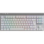 Logitech g g515 clavier jouer rf sans fil + bluetooth azerty fran�ais blanc - neuf